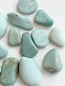 Turquesa Brasileira Rolada - Bons Acontecimentos; Proteção; Profundo Bem-estar; Boa Sorte