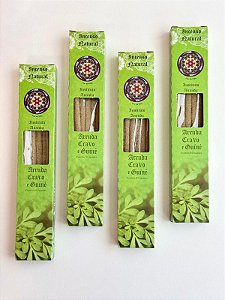 Incenso de Limpeza Ananda - Arruda, Cravo e Guiné