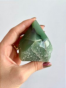 Ponta Geradora de Quartzo Verde - Saúde e Equilíbrio