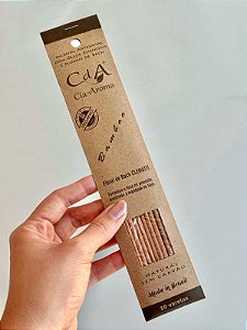 Incenso Natural Cia de Aroma - Bamboo - Foco e Presença