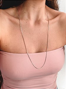 Corrente de Aço Inoxidável Veneziana 70cm