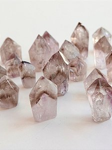 Ponta de Ametista Phantom / Fantasma Mini - Estagnação, Superação do Passado, Aprendizado