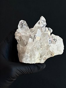 Drusa de Cristal com Mestrias - RARO - Peça Única DRMESTRIA78