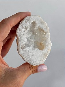 Geodo de Cristal - Pedra da Sorte - GCRIST04 108g