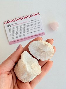 Geodo Alma Gêmea - Ritual de Atração - AGCRISTAL81 119g