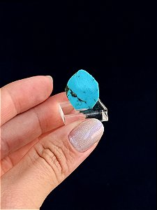 Chapa Turquesa na Base - Peça Única - CHTURQ04 4,56g