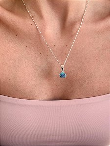 Pingente de Opala Australiana RARO Prata 925 01 - Joia do Universo, Fogo Celestial e Fascínio Absoluto