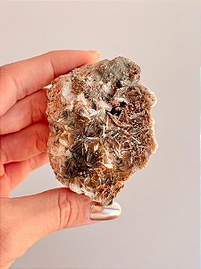 Vanadinita Bruta - Peça Única - VAN08 86g - "Pedra do Trabalho"; Transformar Sonhos em Ação