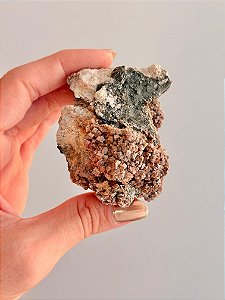 Vanadinita Bruta - Peça Única - VAN10 118g - "Pedra do Trabalho"; Transformar Sonhos em Ação