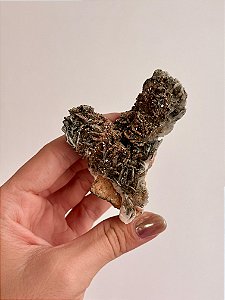 Vanadinita Bruta - Peça Única - VAN14 74g - "Pedra do Trabalho"; Transformar Sonhos em Ação