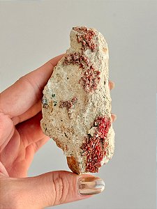 Vanadinita Bruta - Peça Única - VAN19 174g - "Pedra do Trabalho"; Transformar Sonhos em Ação