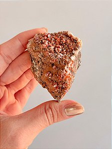 Vanadinita Bruta - Peça Única - VAN28 118g - "Pedra do Trabalho"; Transformar Sonhos em Ação