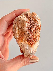 Vanadinita Bruta - Peça Única - VAN31 142g - "Pedra do Trabalho"; Transformar Sonhos em Ação