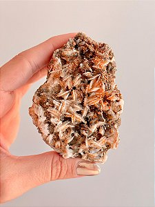 Vanadinita Bruta - Peça Única - VAN40 172g - "Pedra do Trabalho"; Transformar Sonhos em Ação