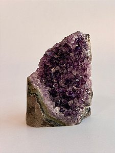 Drusa de Ametista Encantada - DAE86 356g - Eleva a Vibração; Intuição e Conexão