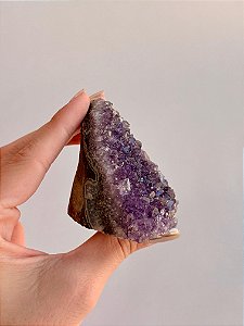 Drusa de Ametista Encantada - DAE87 149g - Eleva a Vibração; Intuição e Conexão