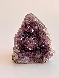 Drusa de Ametista Encantada - DAE95 289g - Eleva a Vibração; Intuição e Conexão