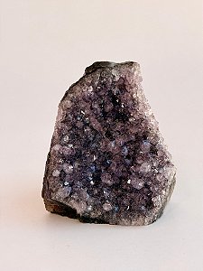 Drusa de Ametista Encantada DAE96 174g - Eleva a Vibração; Intuição e Conexão