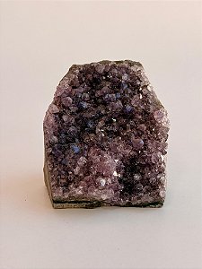 Drusa de Ametista Encantada - DAE97 282g - Eleva a Vibração; Intuição e Conexão