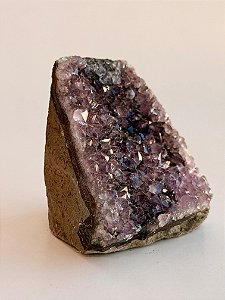 Drusa de Ametista Encantada - DAE103 356g - Eleva a Vibração; Intuição e Conexão