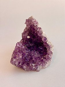 Drusa de Ametista Encantada - DAE110 348g - Eleva a Vibração; Intuição e Conexão