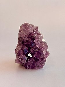 Drusa de Ametista Encantada - DAE112 346g - Eleva a Vibração; Intuição e Conexão