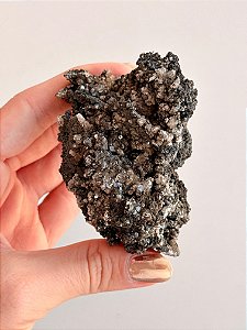 Goethita Bruta GOETH26 104g - Pedra de Poder; Mistério e Profundidade; Dissolve Bloqueios; Bruxaria