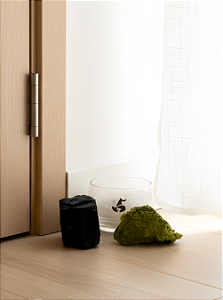 Combo Porta de Entrada - Filtro de Energia - Nontronita; Turmalina; Pote de Sal Grosso