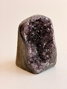 Drusa de Ametista Encantada - DAE118 278g - Eleva a Vibração; Intuição e Conexão