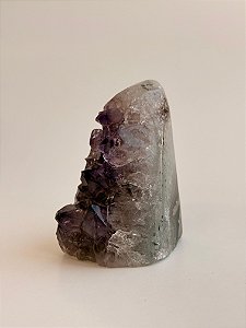 Drusa de Ametista Encantada - DAE123 202g - Eleva a Vibração; Intuição e Conexão