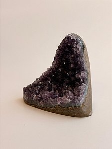 Drusa de Ametista Encantada - DAE124 296g - Eleva a Vibração; Intuição e Conexão