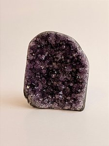 Drusa de Ametista Encantada - DAE129 196g - Eleva a Vibração; Intuição e Conexão