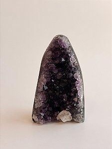 Drusa de Ametista Encantada - DAE132 202g - Eleva a Vibração; Intuição e Conexão