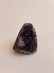 Drusa de Ametista Encantada - DAE133 130g - Eleva a Vibração; Intuição e Conexão