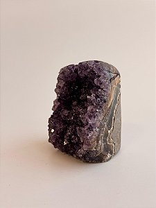 Drusa de Ametista Encantada - DAE134 182g - Eleva a Vibração; Intuição e Conexão