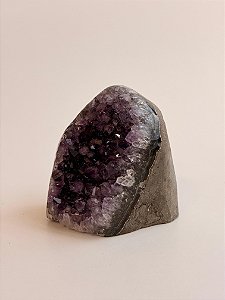 Drusa de Ametista Encantada - DAE137 166g - Eleva a Vibração; Intuição e Conexão