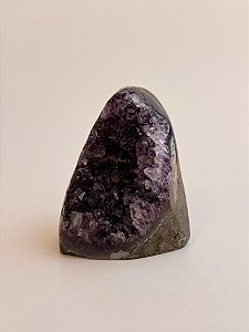 Drusa de Ametista Encantada - DAE139 156g - Eleva a Vibração; Intuição e Conexão