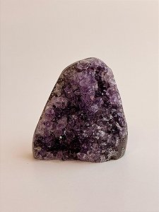 Drusa de Ametista Encantada - DAE142 142g - Eleva a Vibração; Intuição e Conexão