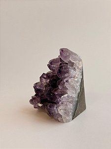 Drusa de Ametista Encantada - DAE152 152g - Eleva a Vibração; Intuição e Conexão