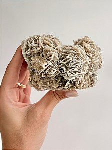 Rosa do Deserto - Base Serrada - BRD21 286g - Transforma o Ambiente, Organiza Ideias, Dissolve o Estresse, Entender Intuição, Concentração