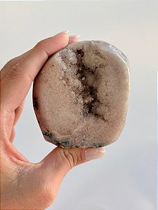 Ametista Rosa Encantada - AMETR43 244g - Transmutar Sentimentos Reprimidos, Cura Profunda do Coração, Recomeço