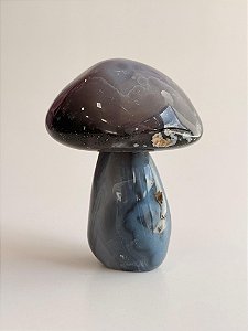 Cogumelo de Ágata - CGAGA02 318g - Pedra da Sorte, Coragem e Autoconfiança