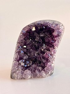 Drusa de Ametista Encantada - DAE159 506g - Portal Mágico; Eleva a Vibração, a Intuição e Conexão Espiritual