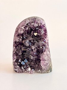 Drusa de Ametista Encantada - DAE154 724g - Portal Mágico; Eleva a Vibração, a Intuição e Conexão Espiritual