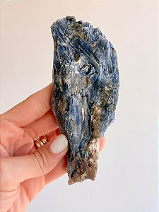 Cianita Azul - CIA138 216g - Pedra do Arcanjo Miguel - Proteção dos Anjos