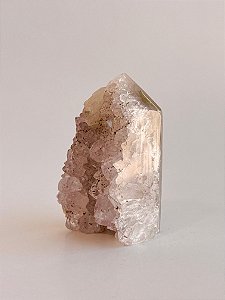 Ponta de Geodo com Drusa de Ametista - PG20 94g - Amplificação; Direcionamento; Harmonização; Transmutação