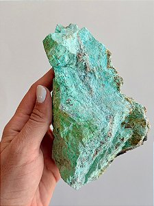 Turquesa Peruana Bruta - TP08 384g - Profundo Bem-estar; Cura Emocional; Comunicação