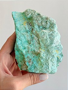 Turquesa Peruana Bruta - TP05 376g - Profundo Bem-estar; Cura Emocional; Comunicação