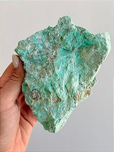 Turquesa Peruana Bruta - TP01 386g - Profundo Bem-estar; Cura Emocional; Comunicação