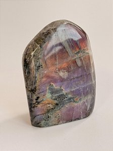 Labradorita Lapidada LAB185 - 420g - Pedra da Magia; Quem é você; Conexão Espiritual